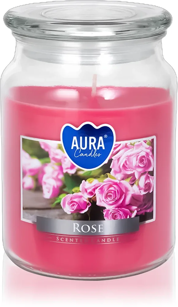 BISPOL Premium Line Rose - душистая свеча, 500 г