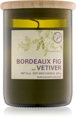 Paddywax Eco Green Bordeaux Fig & Vetiver - душистая свеча, 226 г