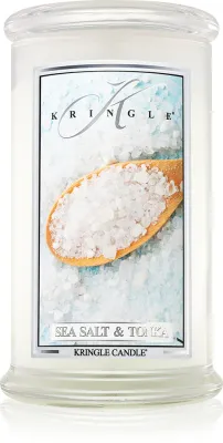 Kringle Candle Sea Salt & Tonka - душистая свеча, 624 г