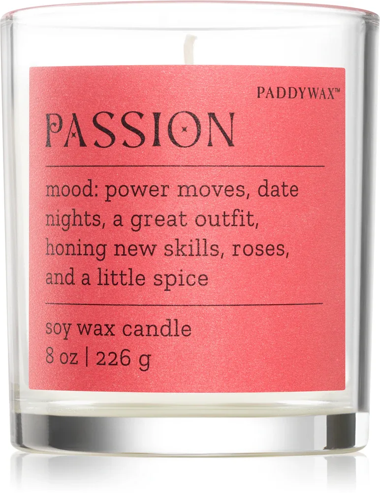 Paddywax Mood Passion Saffron Rose - душистая свеча, 226 г