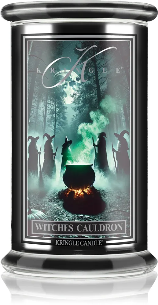Kringle Candle Halloween Witches Cauldron - духовая свеча, 623 г
