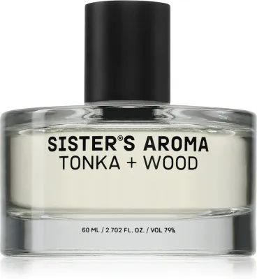 Sister's Aroma Car Perfume Tonka + Wood - запах для автомобиля, 60 мл
