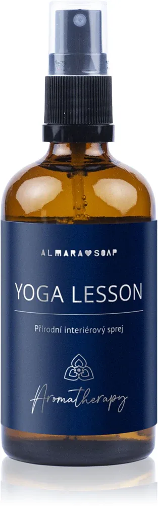 Спрей для дома Almara Soap Aromatherapy Yoga Lesson освежитель воздуха, травяной цитрусовый аромат, 100 мл