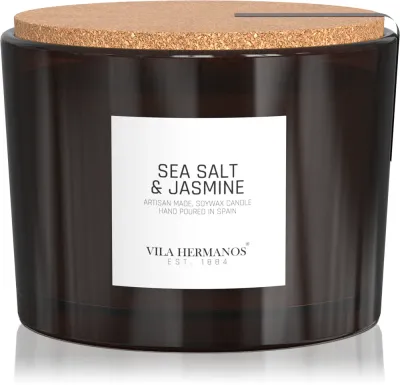 Vila Hermanos Apothecary Sea Salt & Jasmine - Ароматическая свеча, 350 г