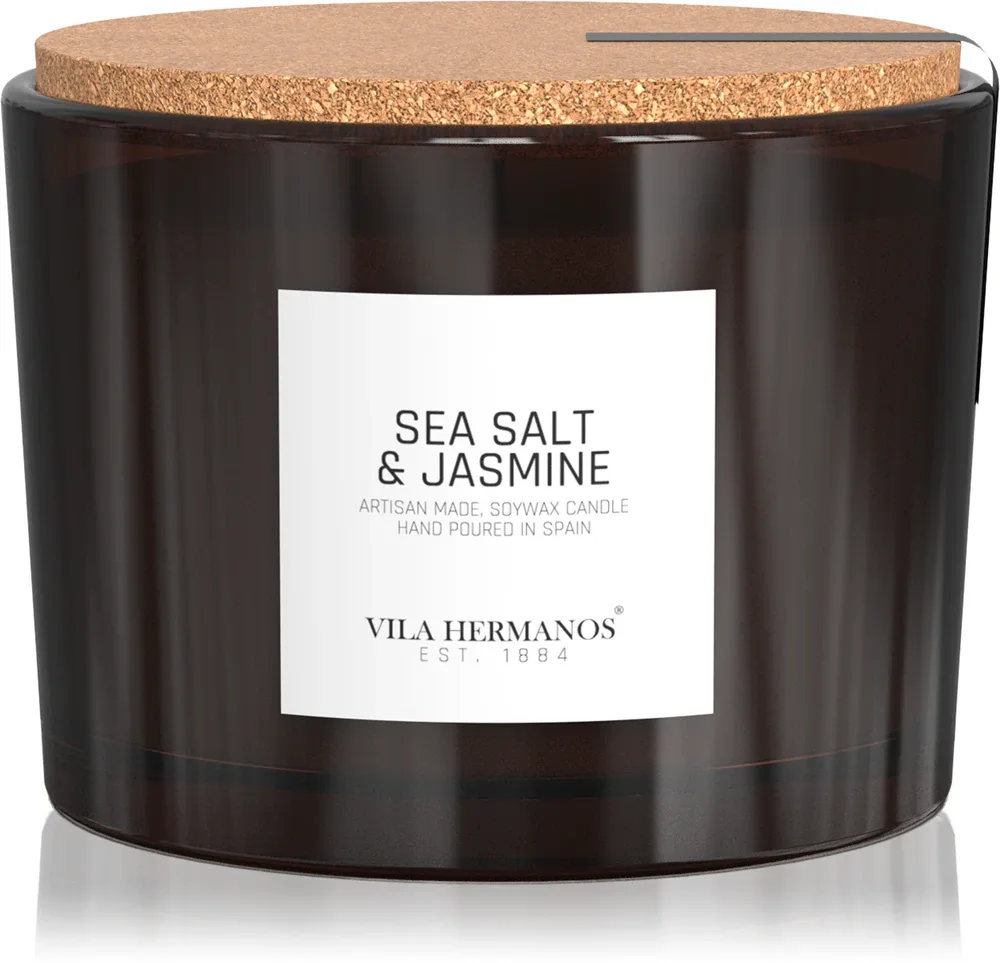 Vila Hermanos Apothecary Sea Salt & Jasmine - Ароматическая свеча, 350 г