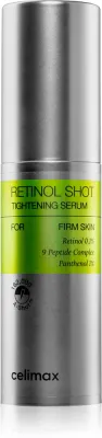 celimax Retinol Shot Tightening Serum - сыворотка для лица с ретинолом, разглаживающая кожу, 30 мл