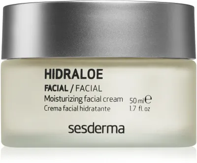 Sesderma Hidraloe Moisturizing Facial Cream - Увлажняющий и смягчающий крем, 50 мл