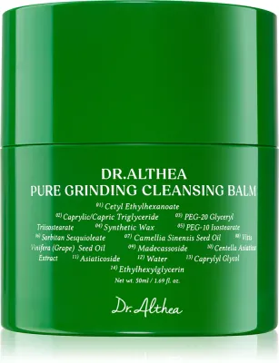 Dr. Althea Pure Grinding Cleansing Balm - Очищающее молочко для снятия макияжа с успокаивающим действием, 50 мл