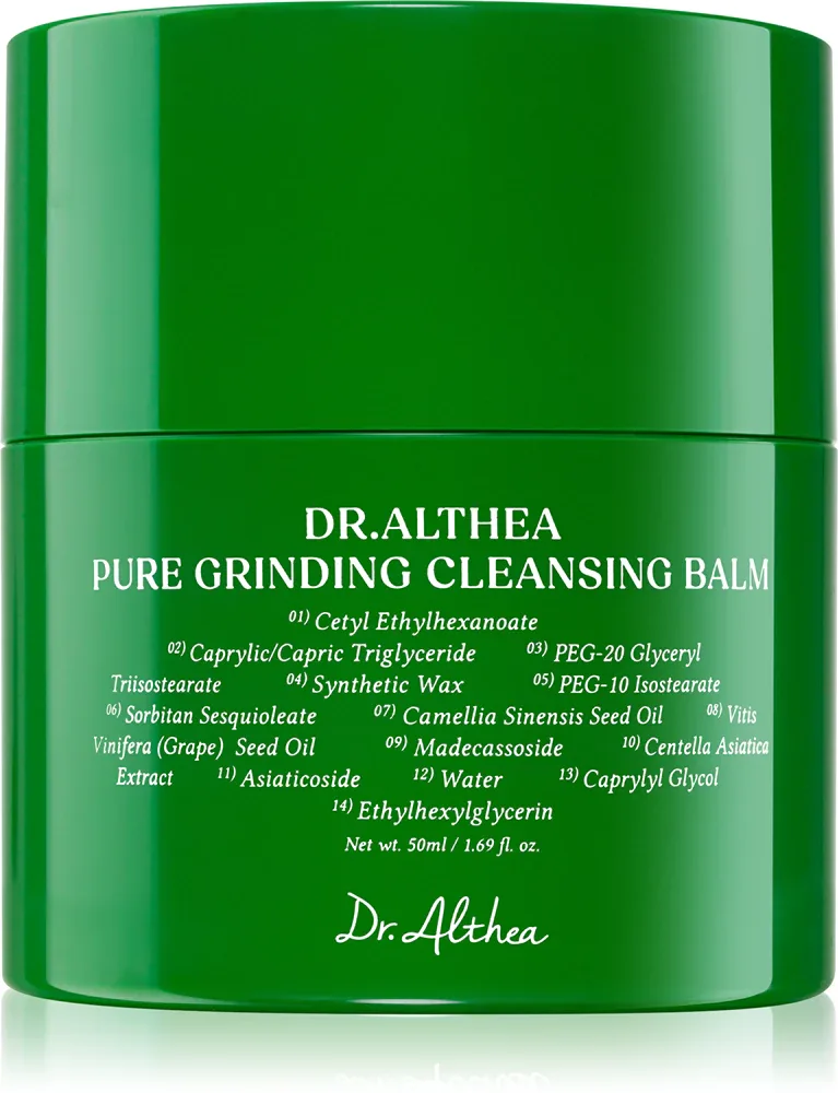 Dr. Althea Pure Grinding Cleansing Balm - Очищающее молочко для снятия макияжа с успокаивающим действием, 50 мл