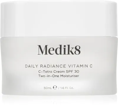 Medik8 Daily Radiance Vitamin C - Антиоксидантный дневной крем с витамином C SPF 30, 50 мл
