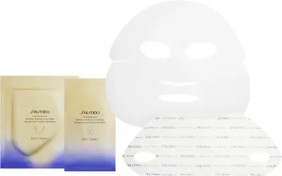 Shiseido Vital Perfection Liftdefine Radiance Face Mask - Роскошная укрепляющая маска для лица, 6 шт