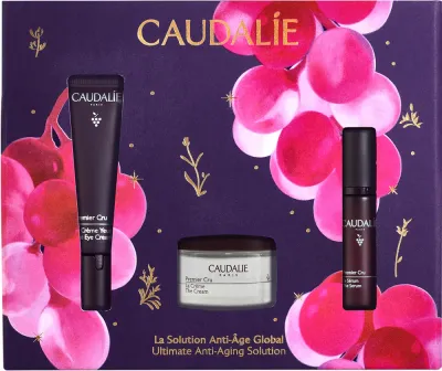 Caudalie Premier Cru Ultimate Anti-Ageing Solution - Праздничный набор подарочный против старения и укрепляющий кожу
