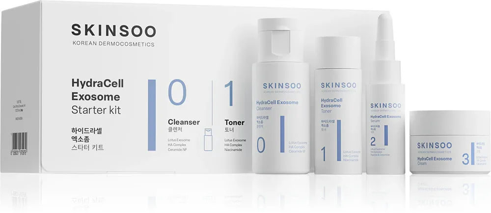 SKINSOO HydraCell Exosome Starter kit - стартовый набор