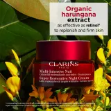 Clarins Super Restorative Night Cream - Крем для лица на ночь для всех типов кожи, 50 мл — фото 5
