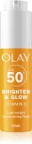 Olay Vitamin C Brighten & Glow - Увлажняющий флюид с ниацинамидом SPF 50+, 50 мл — фото 1