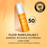 Olay Vitamin C Brighten & Glow - Увлажняющий флюид с ниацинамидом SPF 50+, 50 мл — фото 3