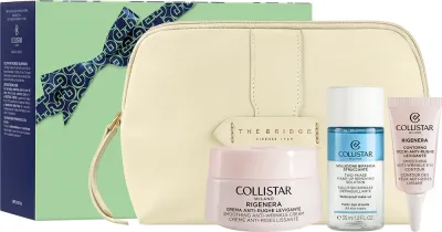 Collistar Rigenera Smoothing Anti-Wrinkle Cream Gift Set - Подарочный набор для снятия макияжа