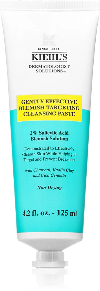 Kiehl's Gently Effective Blemish-Targeting Cleansing Paste - очищающая паста для лица, 125 мл