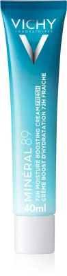 Vichy Minéral 89 72H Moisture Boosting Cream Fresh - Увлажняющий крем для лица с гиалуроновой кислотой, 40 мл