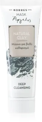 Маска для лица Korres Natural Clay глиняная, глубоко очищающая, 18 мл