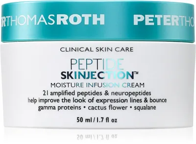 Peter Thomas Roth Peptide Skinjection™ Moisture Infusion Cream Refillable - Смягчающий увлажняющий крем с пептидами do wielokrotnego napełniania, 50 мл