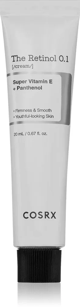 Cosrx Retinol 0.1 - Крем для лица увлажняющий и разглаживающий с ретинолом, 20 мл