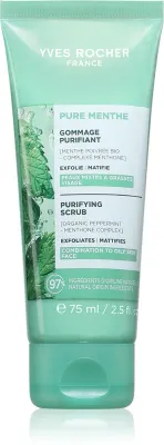 Yves Rocher Pure Menthe - Очищающий пилинг, 75 мл