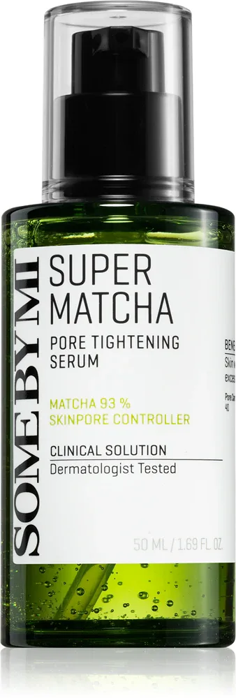 Some By Mi Super Matcha Pore Tightening Serum - в контексте того, что это сыворотка для лица: сыворотка, смягчающая блеск и расширенные поры, 50 мл