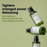 Some By Mi Super Matcha Pore Tightening Serum - в контексте того, что это сыворотка для лица: сыворотка, смягчающая блеск и расширенные поры, 50 мл — фото 4