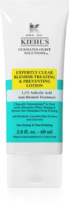 Kiehl's Dermatologist Solutions Expertly Clear Blemish-Treating & Preventing Lotion - Крем для лица для проблемной кожи, 60 мл