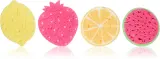 Спонжи очищающие для лица I Heart Revolution Fruity Face многоразовые, для деликатного пилинга, 8 шт — фото 1