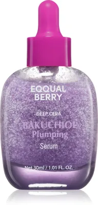 EQQUALBERRY Bakuchiol Plumping Serum - в контексте того, что это сыворотка для лица: интенсивная сыворотка против морщин, 30 мл