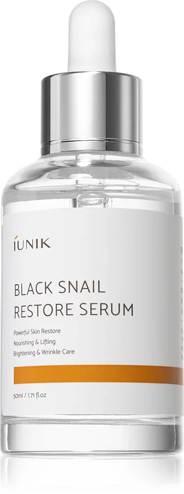 iUnik Black Snail - восстанавливающая антивозрастная сыворотка, 50 мл