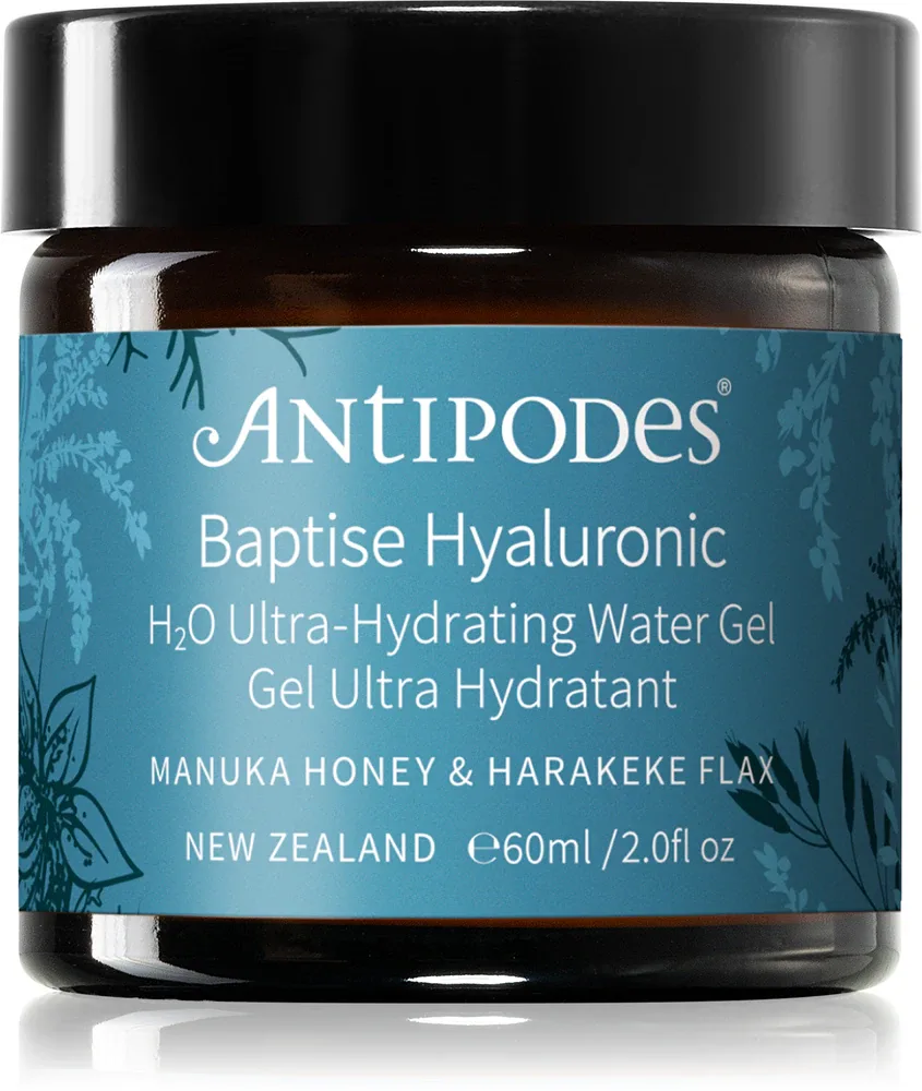 Antipodes Baptise H₂O Ultra-Hydrating Water Gel - Легкий гелевый увлажняющий крем для лица