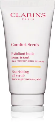 Скраб для лица Clarins Comfort Scrub Nourishing Oil Scrub масляно-гелевый, для сухой кожи, 50 мл