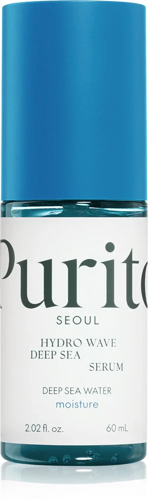 Purito Hydro Wave Deep Sea Serum - в контексте того, что это сыворотка для лица: сыворотка интенсивного увлажнения с омолаживающим действием, 60 мл