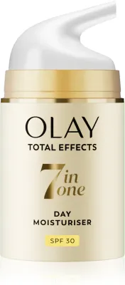 Olay Total Effects 7 in 1 Day Moisturiser - Увлажняющий крем для лица против старения кожи на день SPF 30, 50 мл