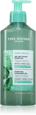 Yves Rocher Pure Menthe - Глубоко очищающий гель, 390 мл