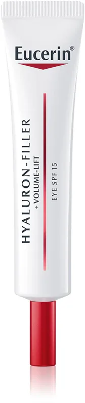 Eucerin Hyaluron-Filler + Volume-Lift - Подтягивающий крем для глаз SPF 15, 15 мл