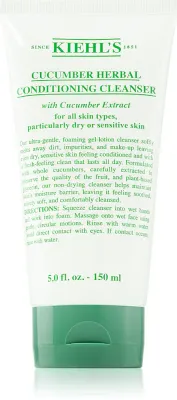 Kiehl's Cucumber Conditioning Cleanser - Нежный очищающий эмульсия для всех типов кожи, включая чувствительную, 150 мл