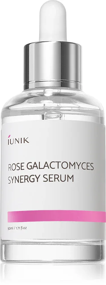 iUnik Rose Galactomyces - в контексте того, что это сыворотка для лица: увлажняющая и регенерирующая сыворотка для жирной и проблемной кожи, 50 мл