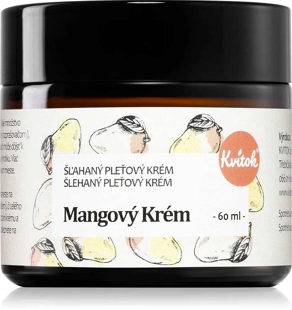 Kvitok Mango Cream - Нежный крем для лица для чувствительной и сухой кожи, 60 мл