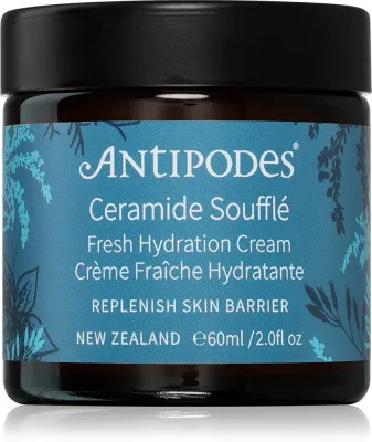 Antipodes Ceramide Souffle Fresh Hydration Cream - Увлажняющий крем для лица для укрепления защитного барьера кожи, 60 мл