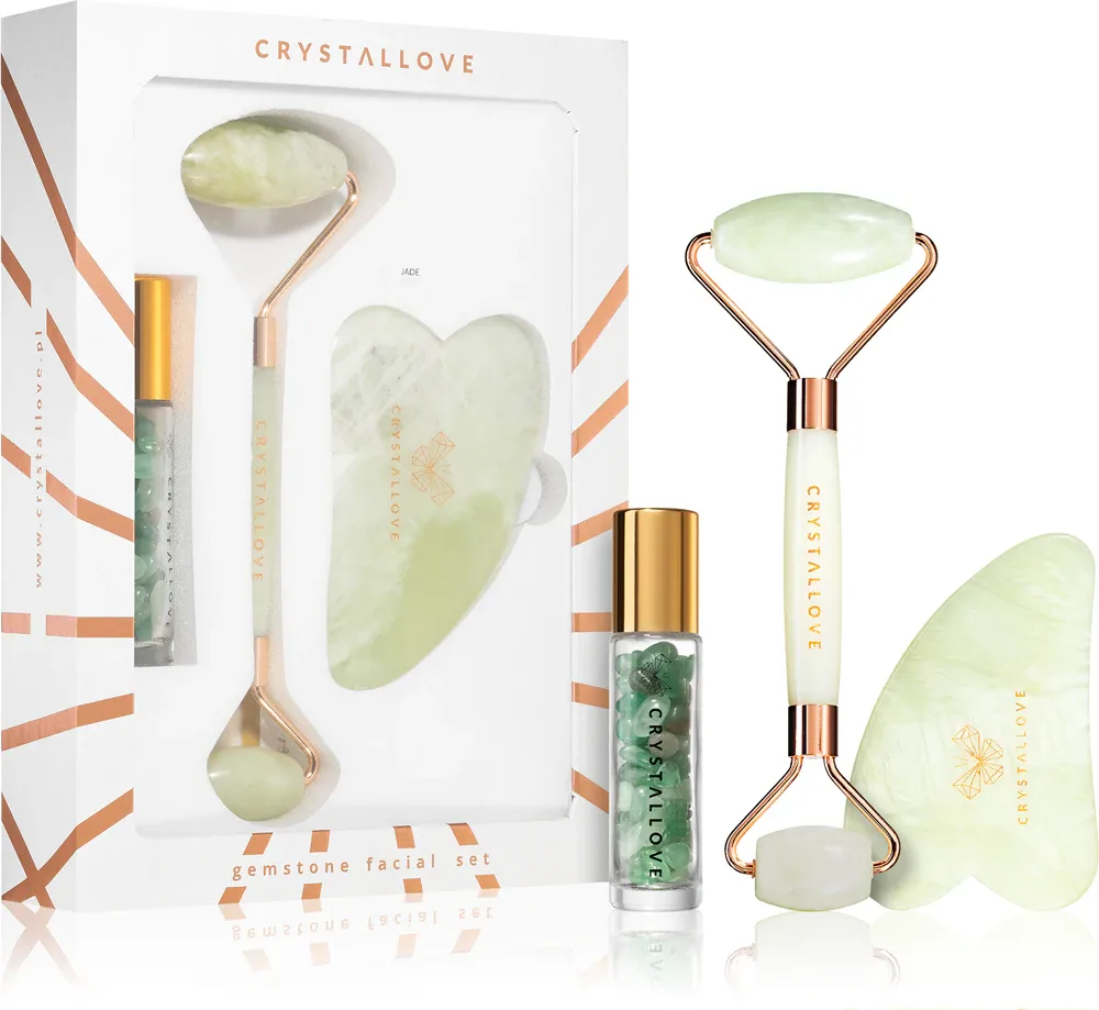 Crystallove Jade Beauty Set - набор для ухода за кожей, 3 шт