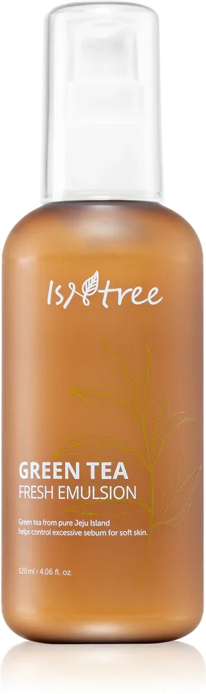 Isntree Green Tea - Увлажняющий и успокаивающий эмульсия для жирной и комбинированной кожи, 120 мл
