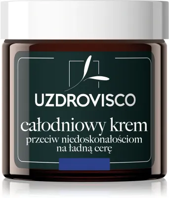 Uzdrovisco Violet All-Day Cream - Увлажняющий дневной крем для кожи с несовершенствами, 50 мл