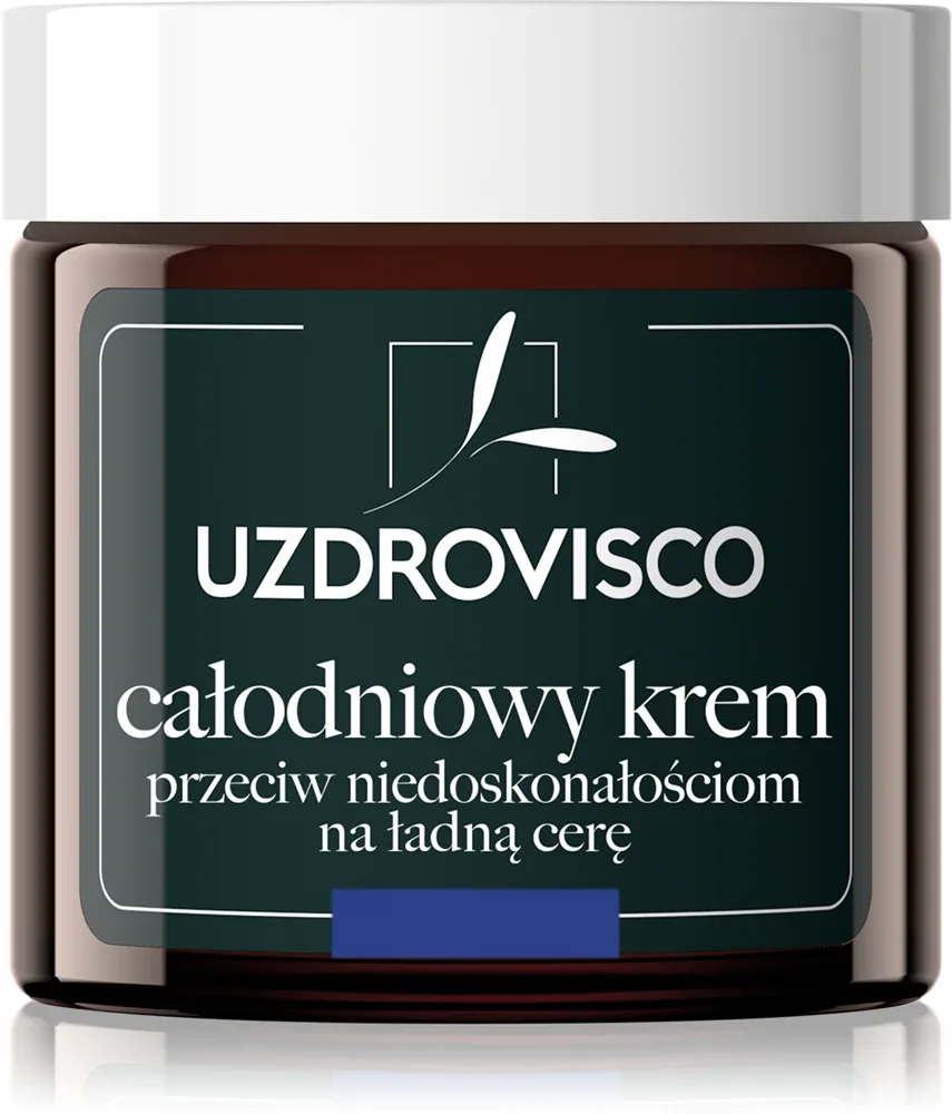 Uzdrovisco Violet All-Day Cream - Увлажняющий дневной крем для кожи с несовершенствами, 50 мл