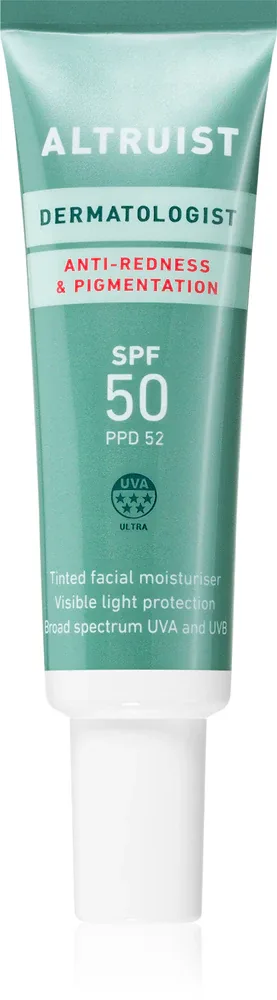 Altruist Anti-Redness & Pigmentation - Увлажняющий дневной крем с SPF 50, 30 мл