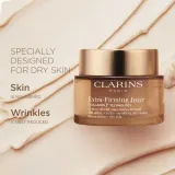 Clarins Extra-Firming Day Cream Refill - Лифтинг-крем против морщин на день для сухой кожи refill, 50 мл — фото 2
