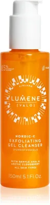 Lumene Nordic-C [VALO] - Нежный гель для умывания с отшелушивающим эффектом, 150 мл
